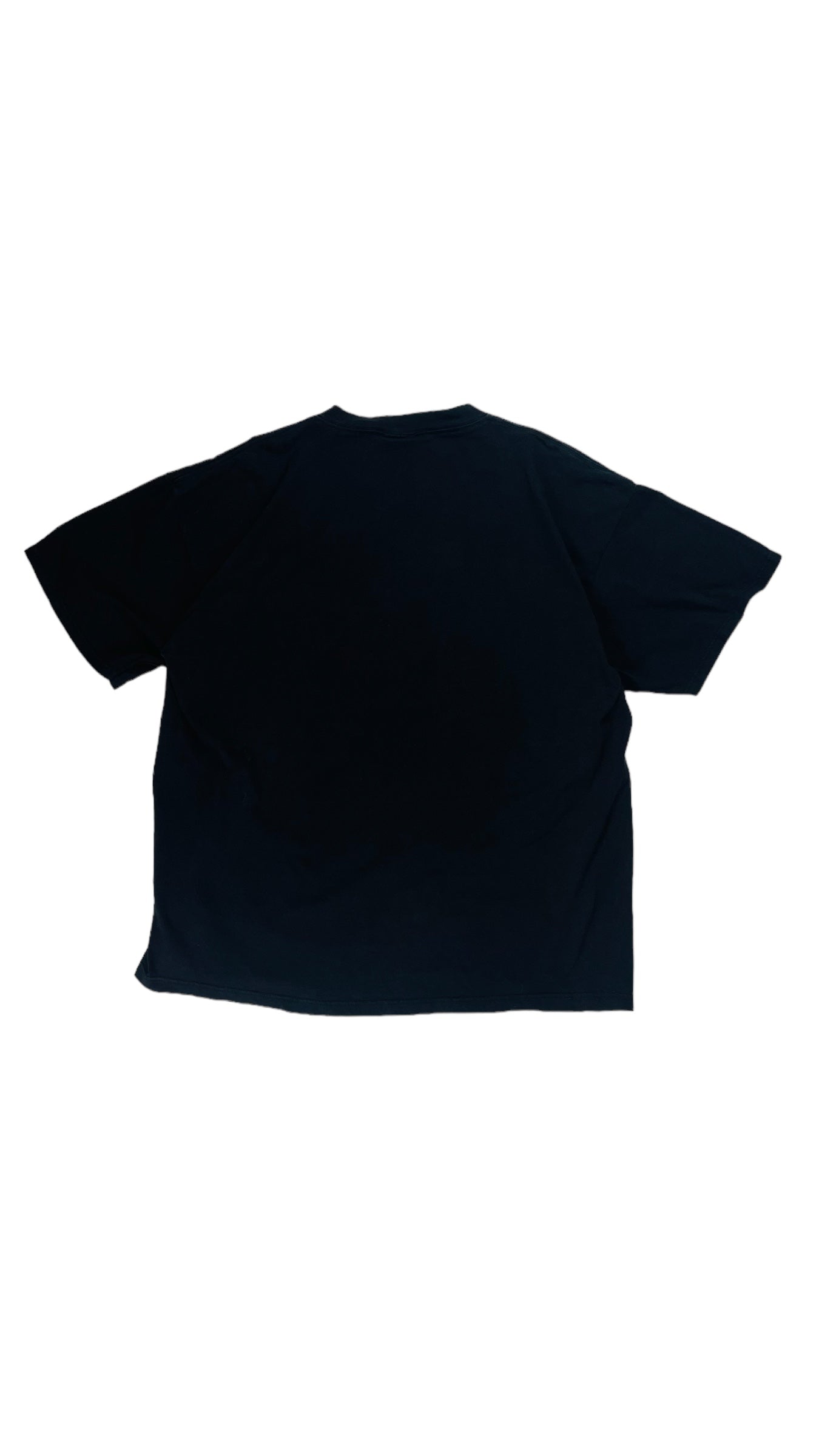 Vintage 90s black metallic Rodeo Drive souvenier t shirt - Size 2XL