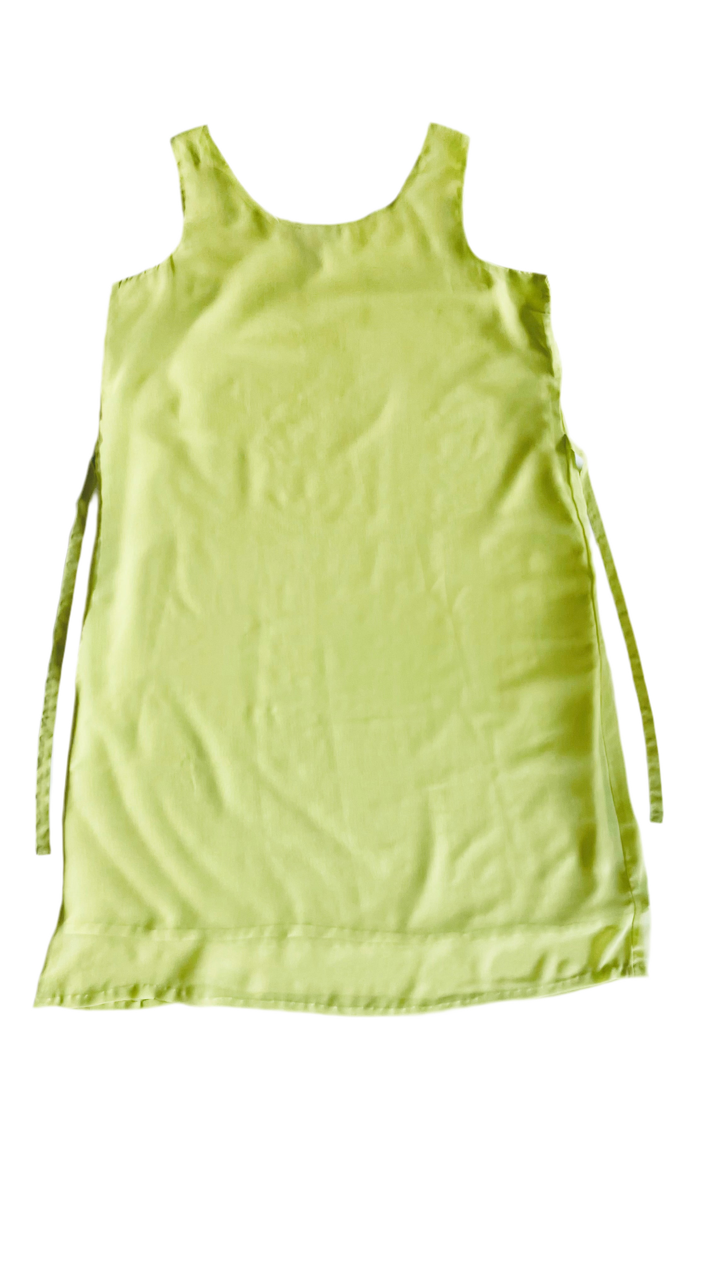 Pre-Loved citrus green maxi dress - Size M - XXL
