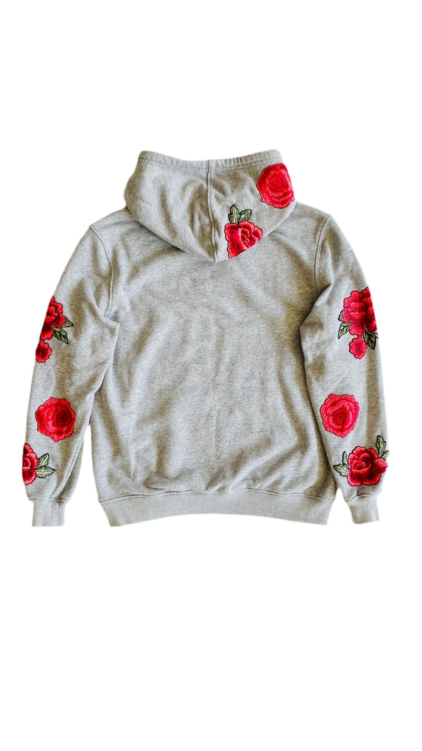 Pre-Loved grey hoodie sweatshirt - Size S