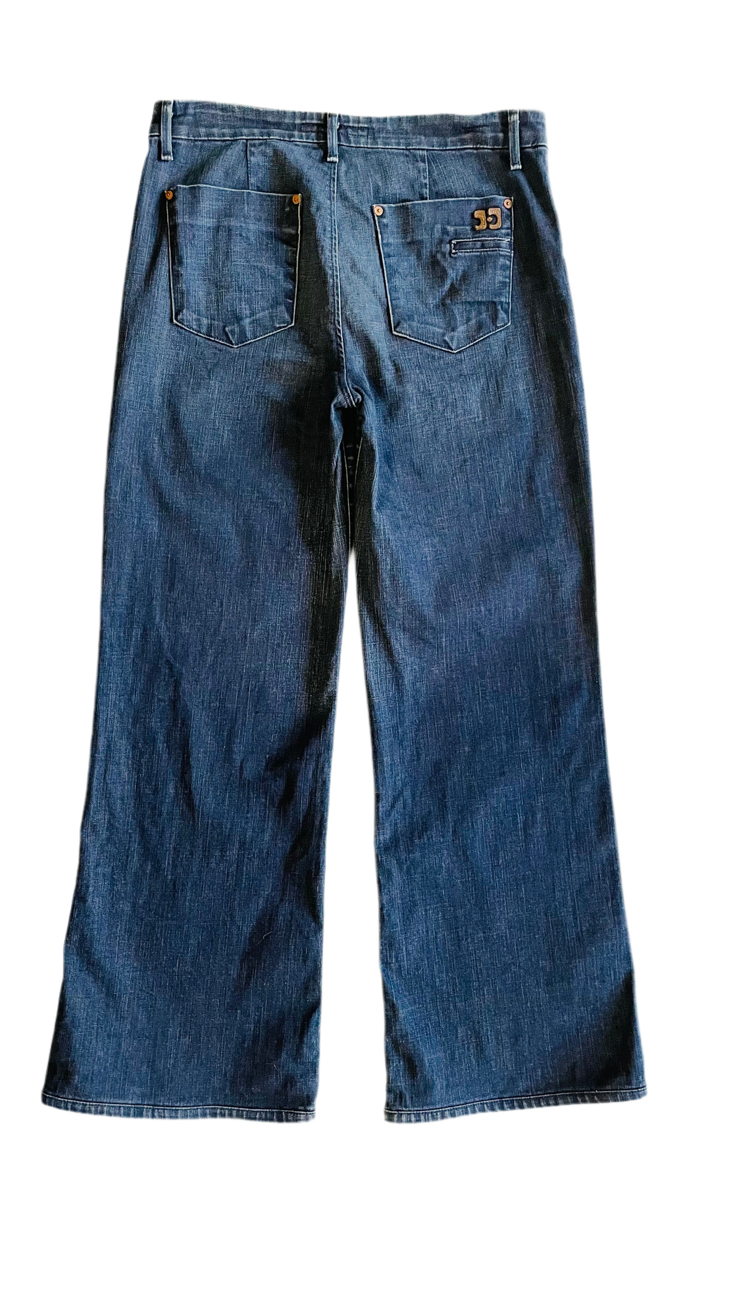 Pre-Loved JOE’S JEANS dark blue wide leg jeans - Size 31 x 31