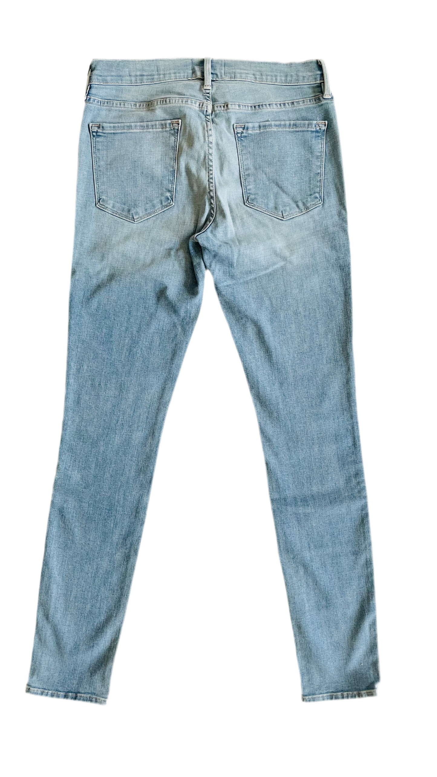 Pre-Loved FRAME light wash skinny jeans NWT - Size 29 x 30
