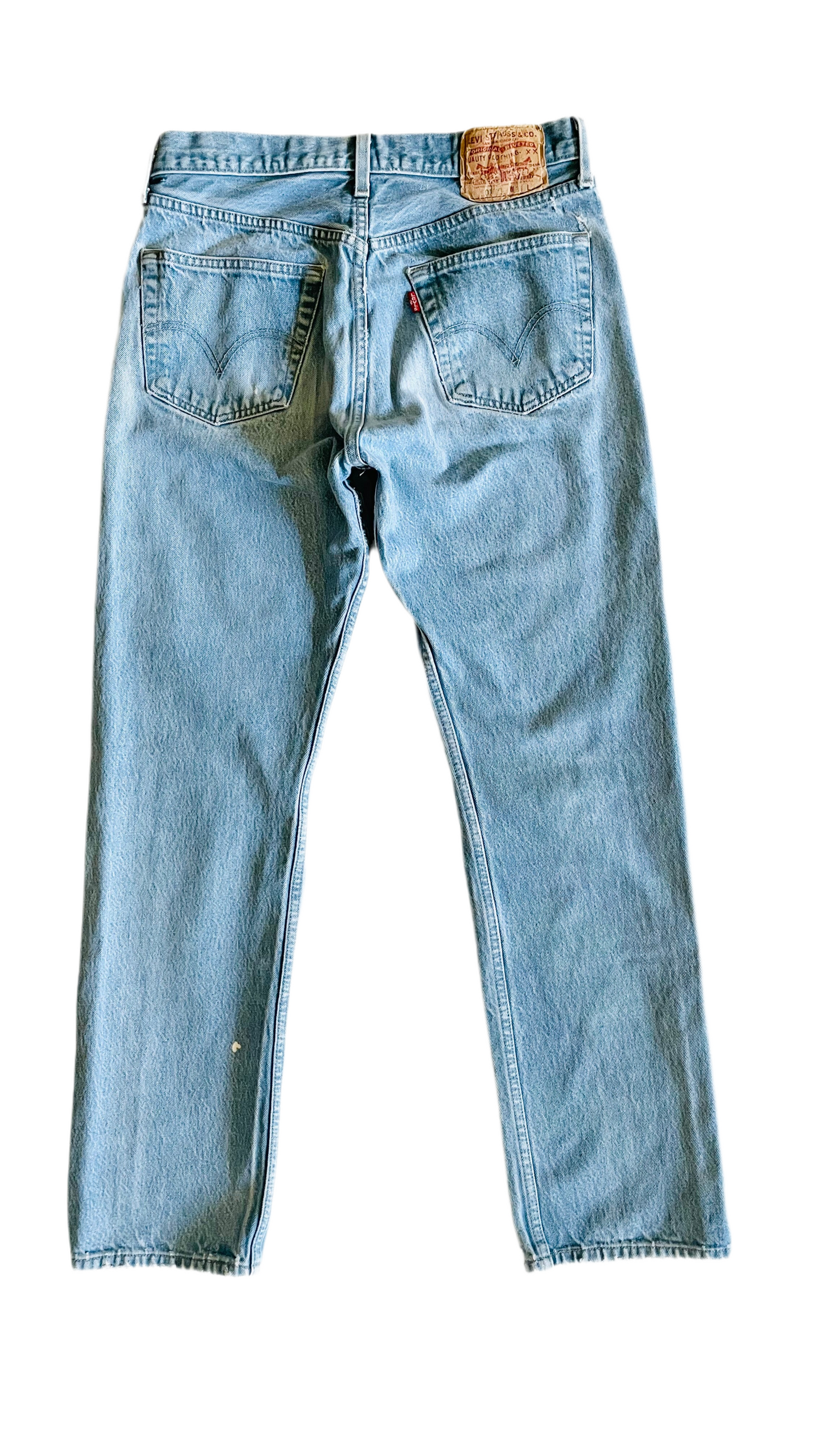 Vintage 90s light blue LEVIS 501s - Size 32 x 29
