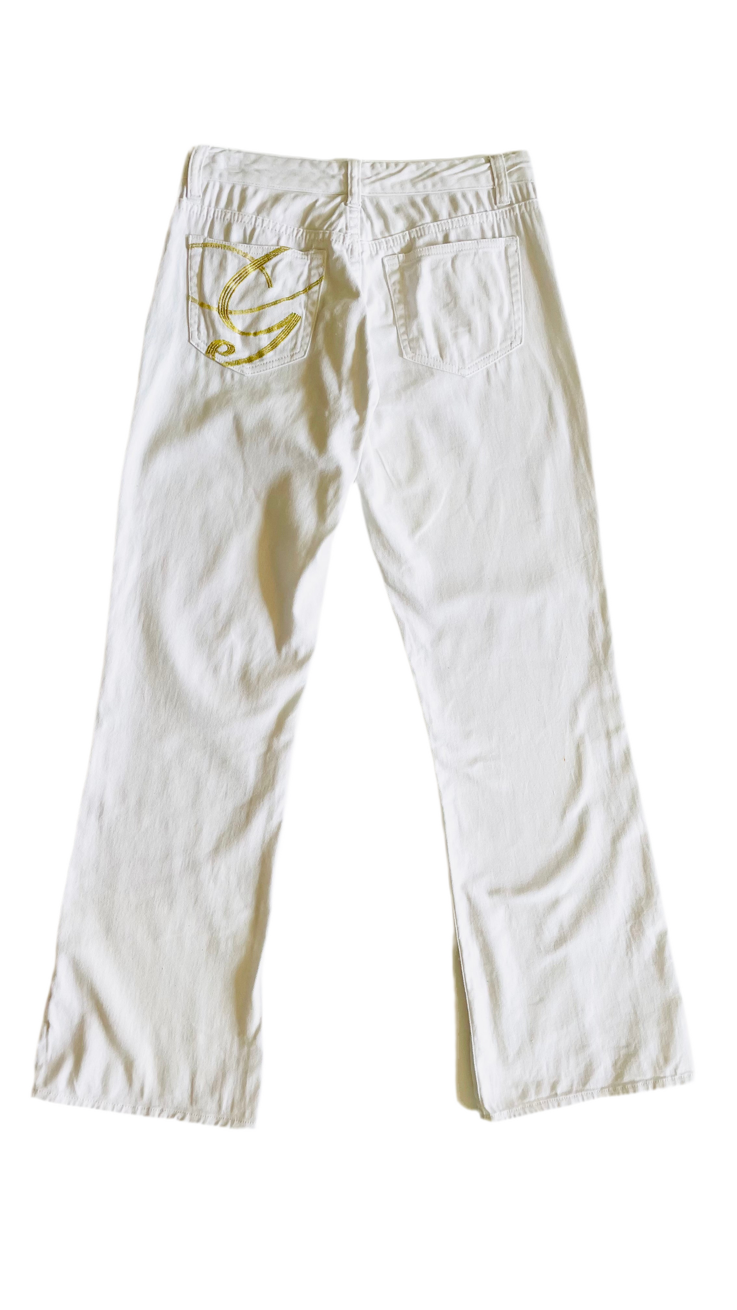 Vintage Y2K G-Unit white straight leg jeans - Size 6
