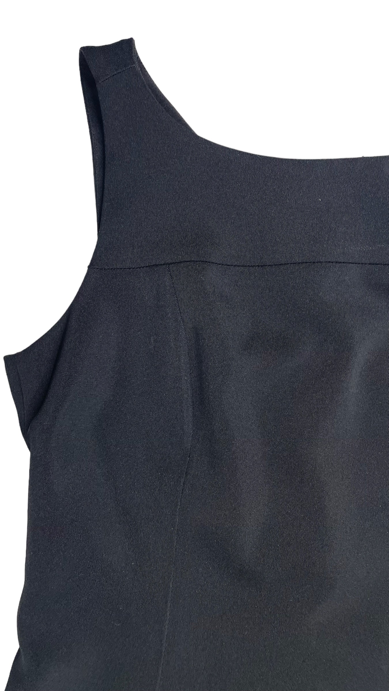 Vintage 90s black mini tank dress - Size 4