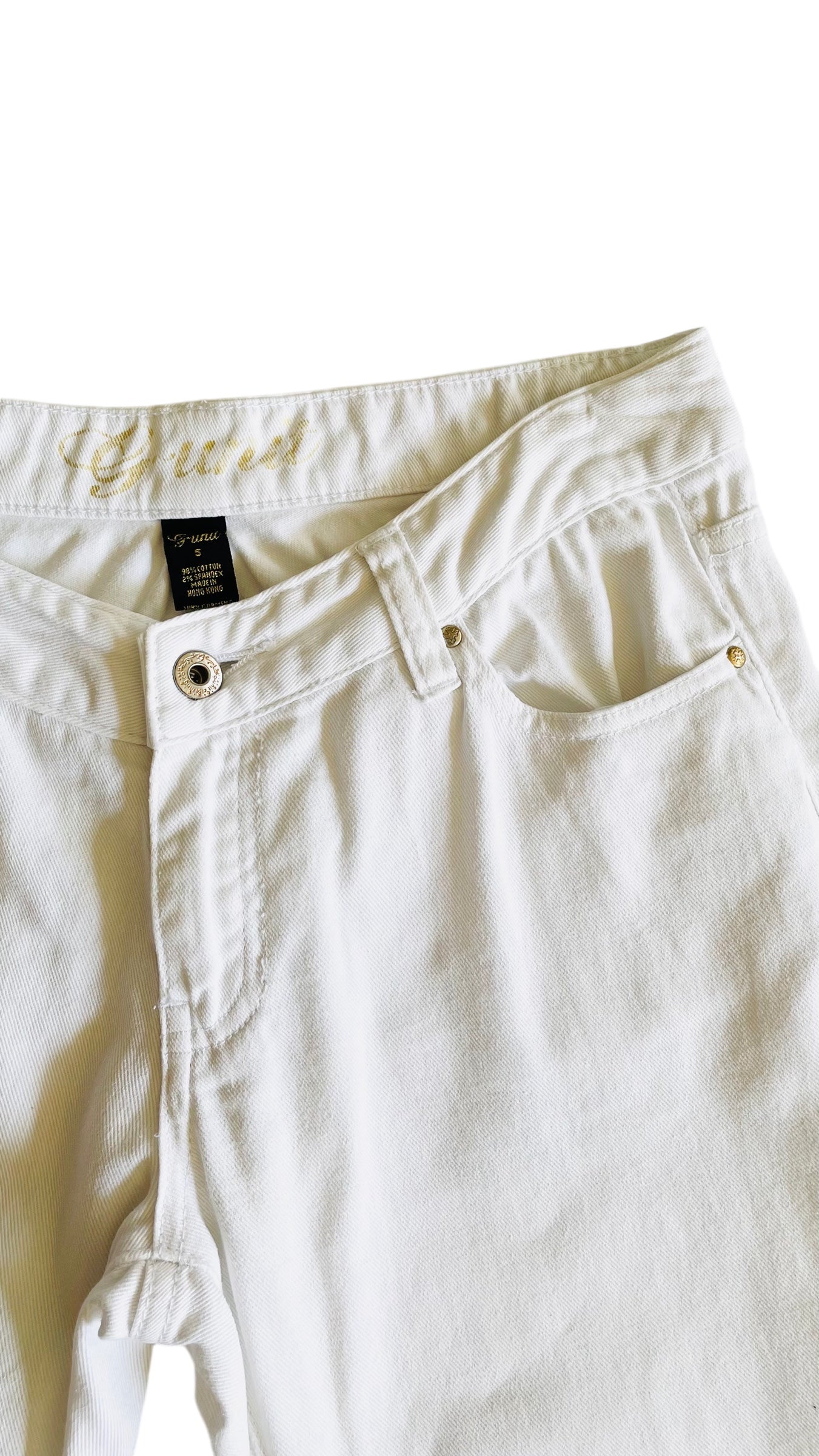 Vintage Y2K G-Unit white straight leg jeans - Size 6