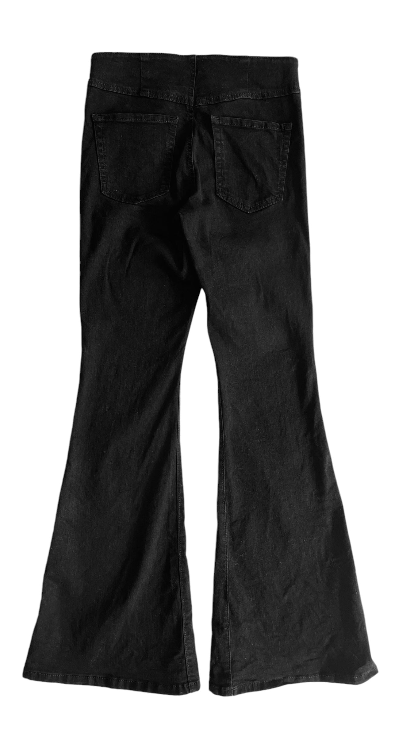 Pre-Loved ELLA MOSS black flared jeans - Size 27 x 33
