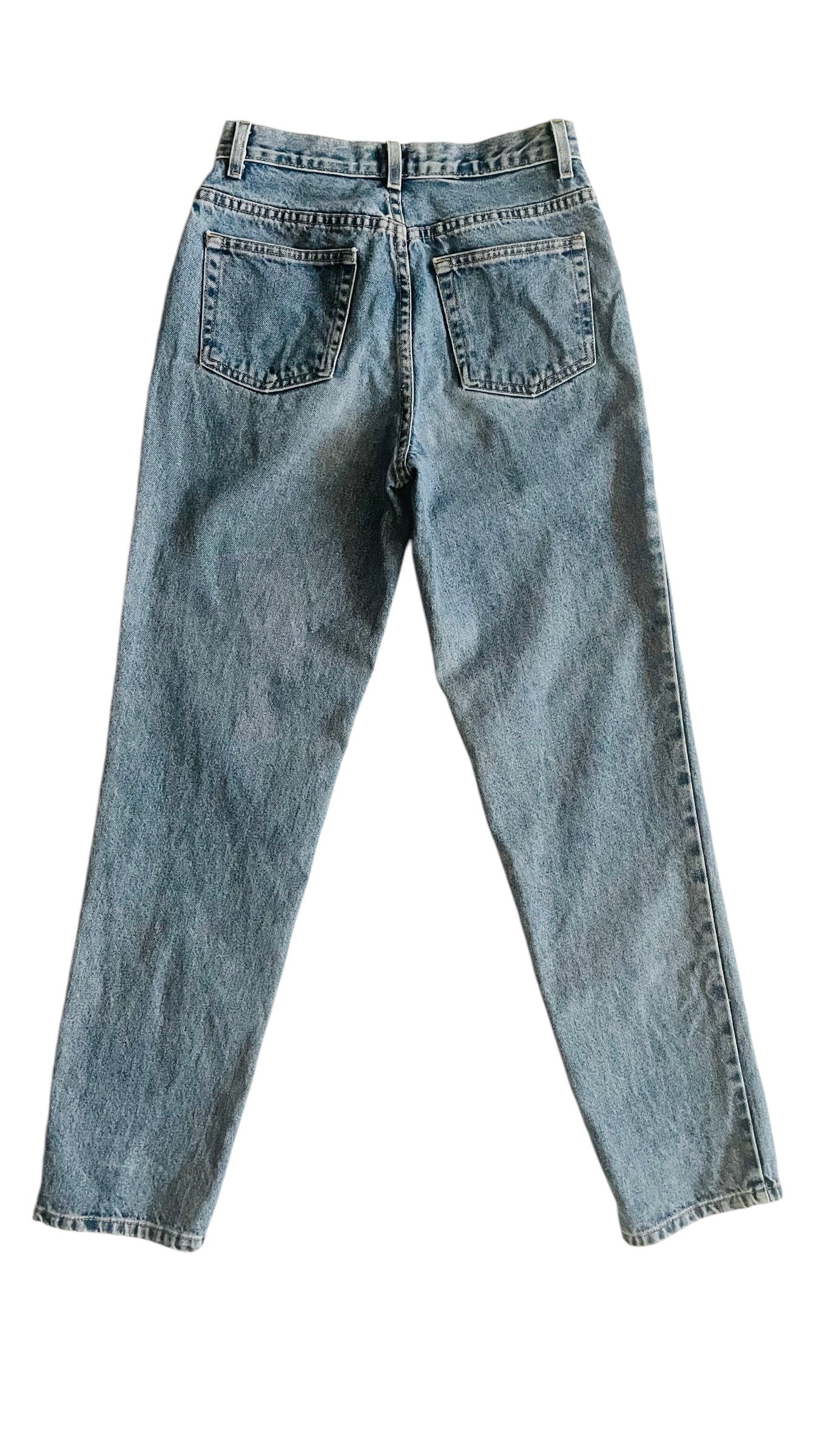 Vintage 90s mid blue denim jeans - Size 6