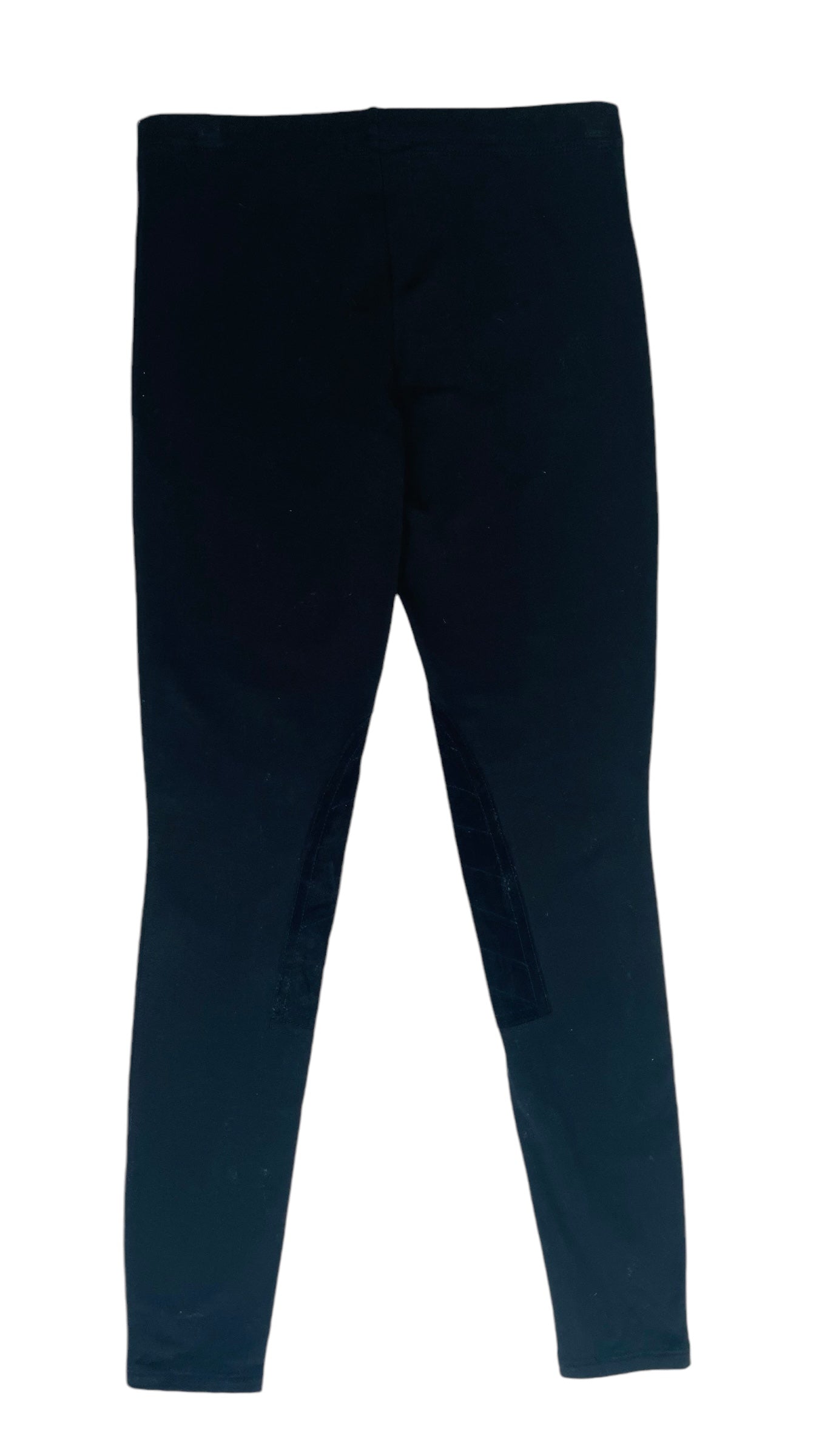 Vintage 90s POLO RALPH LAUREN black knit riding tights - Size S