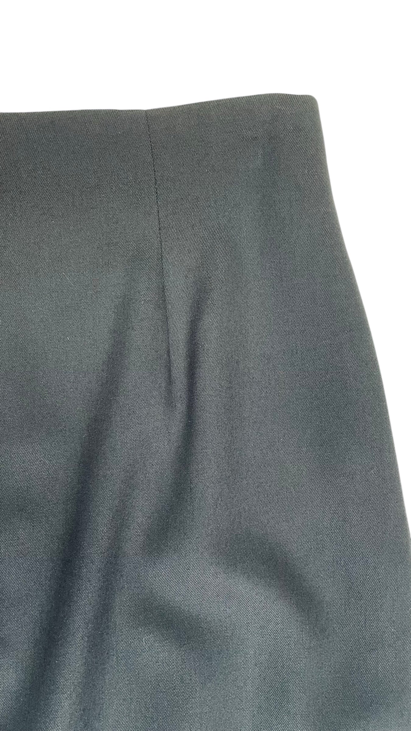 Vintage 90s CACHE back & lime green blazer with skirt set - Size 8