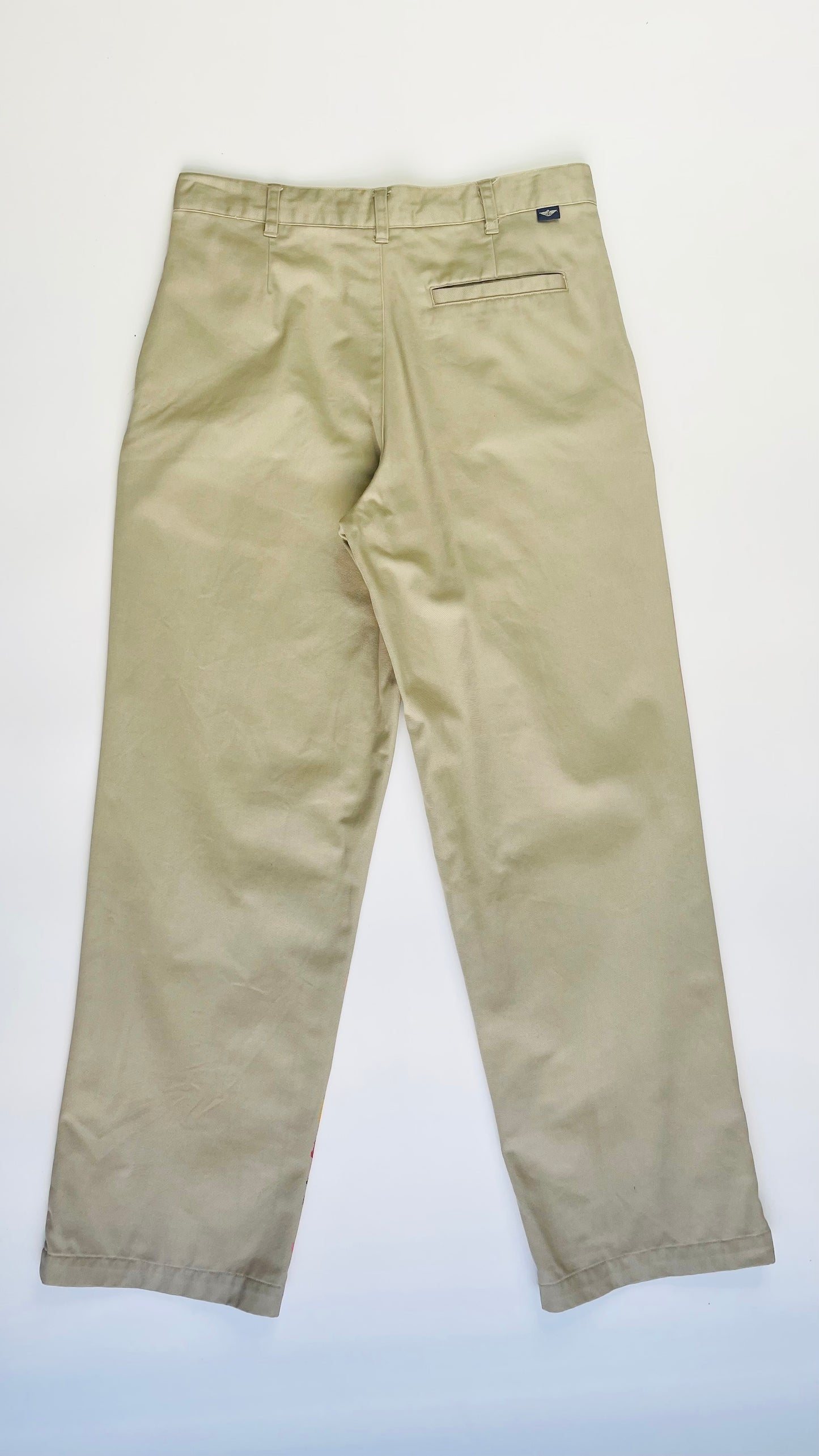 Repurposed trousers - Flora 1 - Size 29 - 30 x 29
