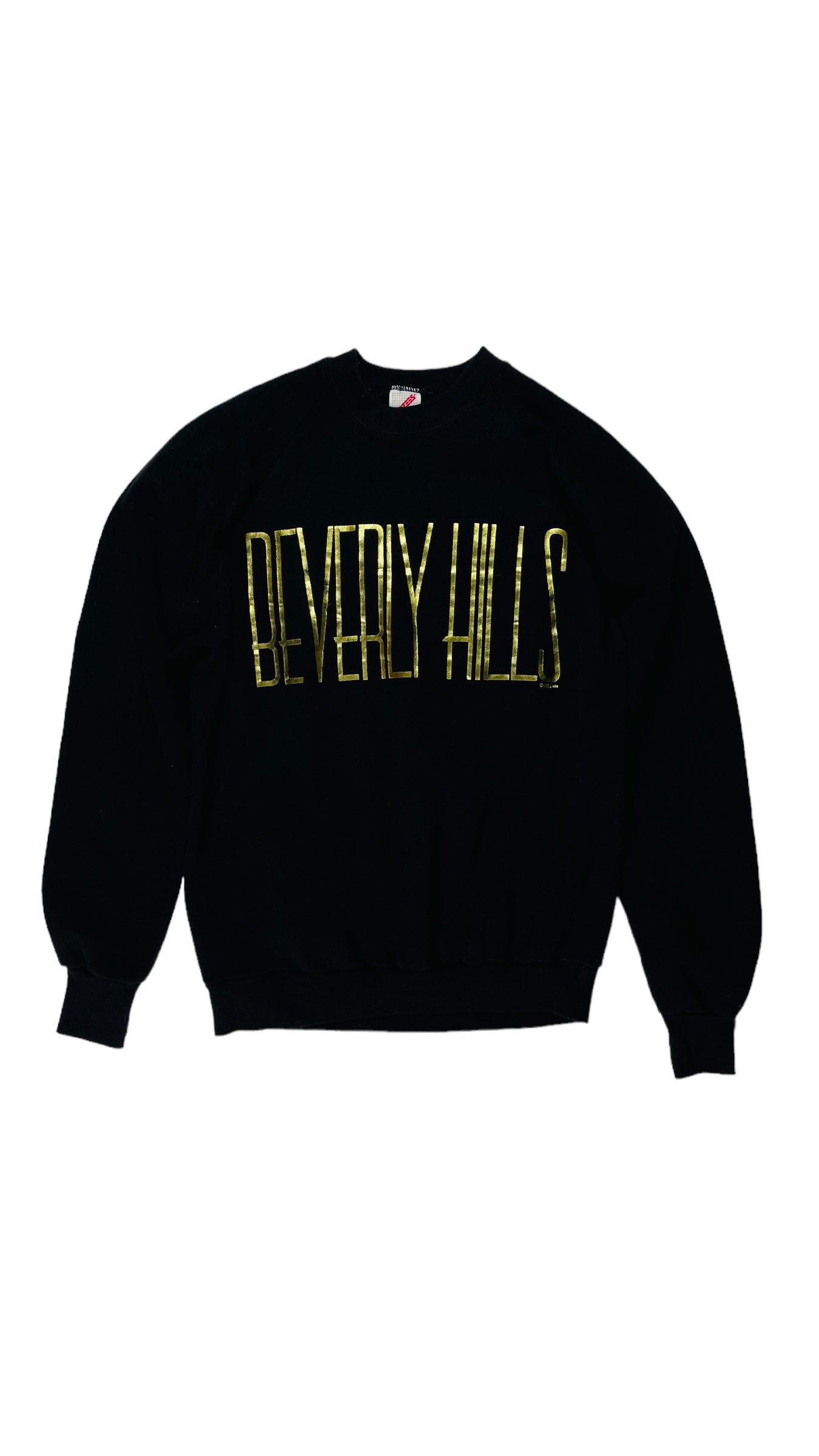 Vintage 80s black Beverly Hills souvenier sweatshirt - Size L