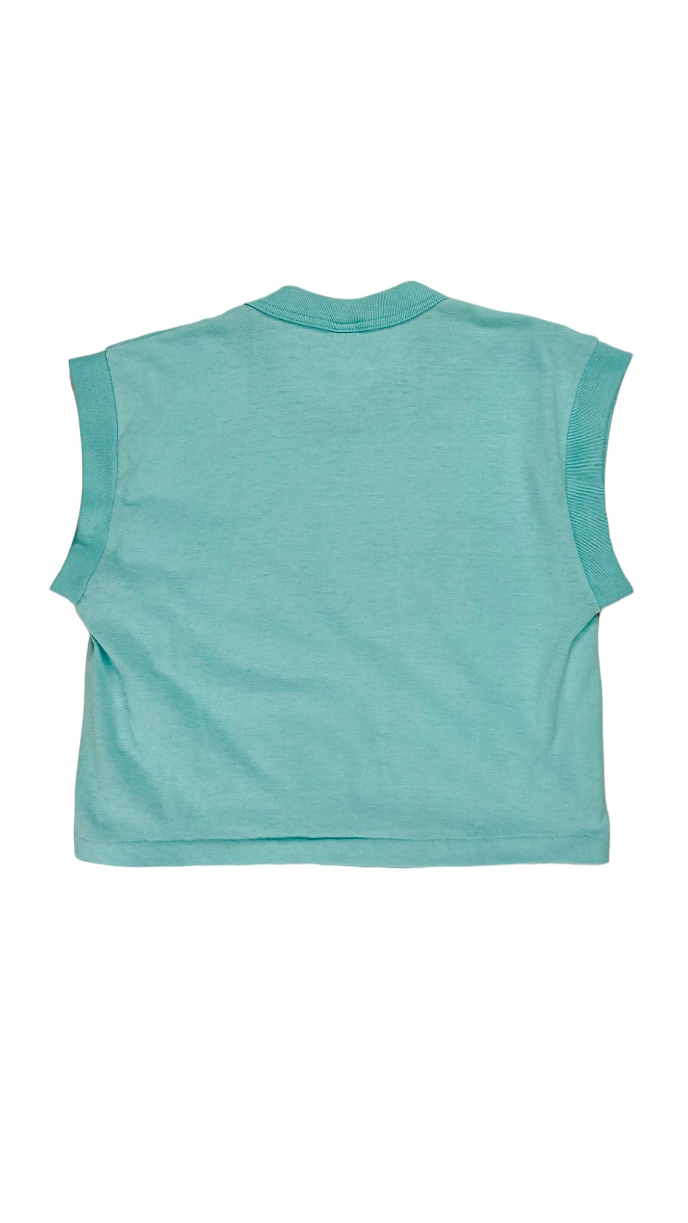 Vintage 90s teal Palm Springs souvenier tank top - Size M