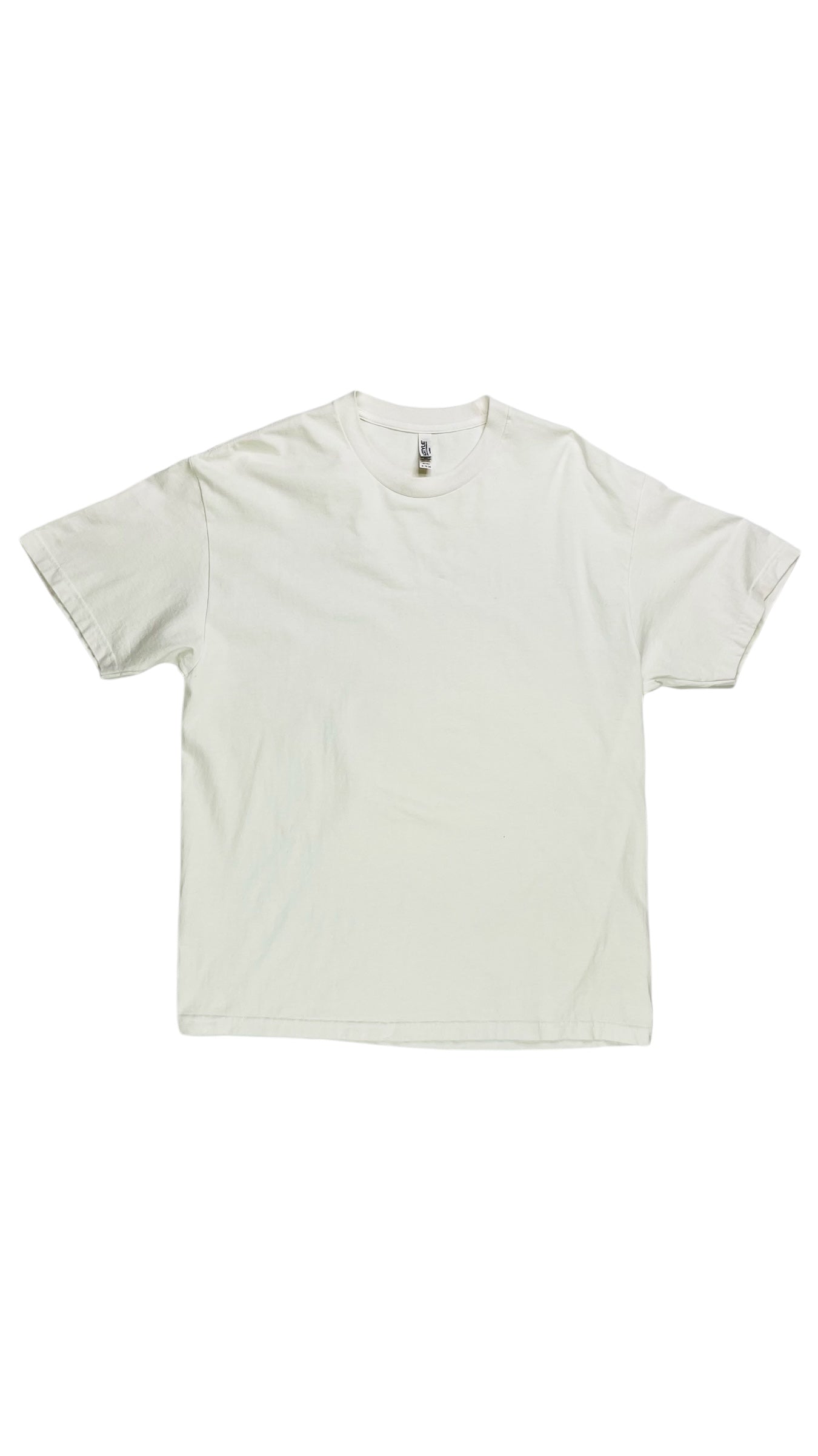 Vintage Y2K AMERICAN APPAREL white classic crew neck t shirt - Size XL