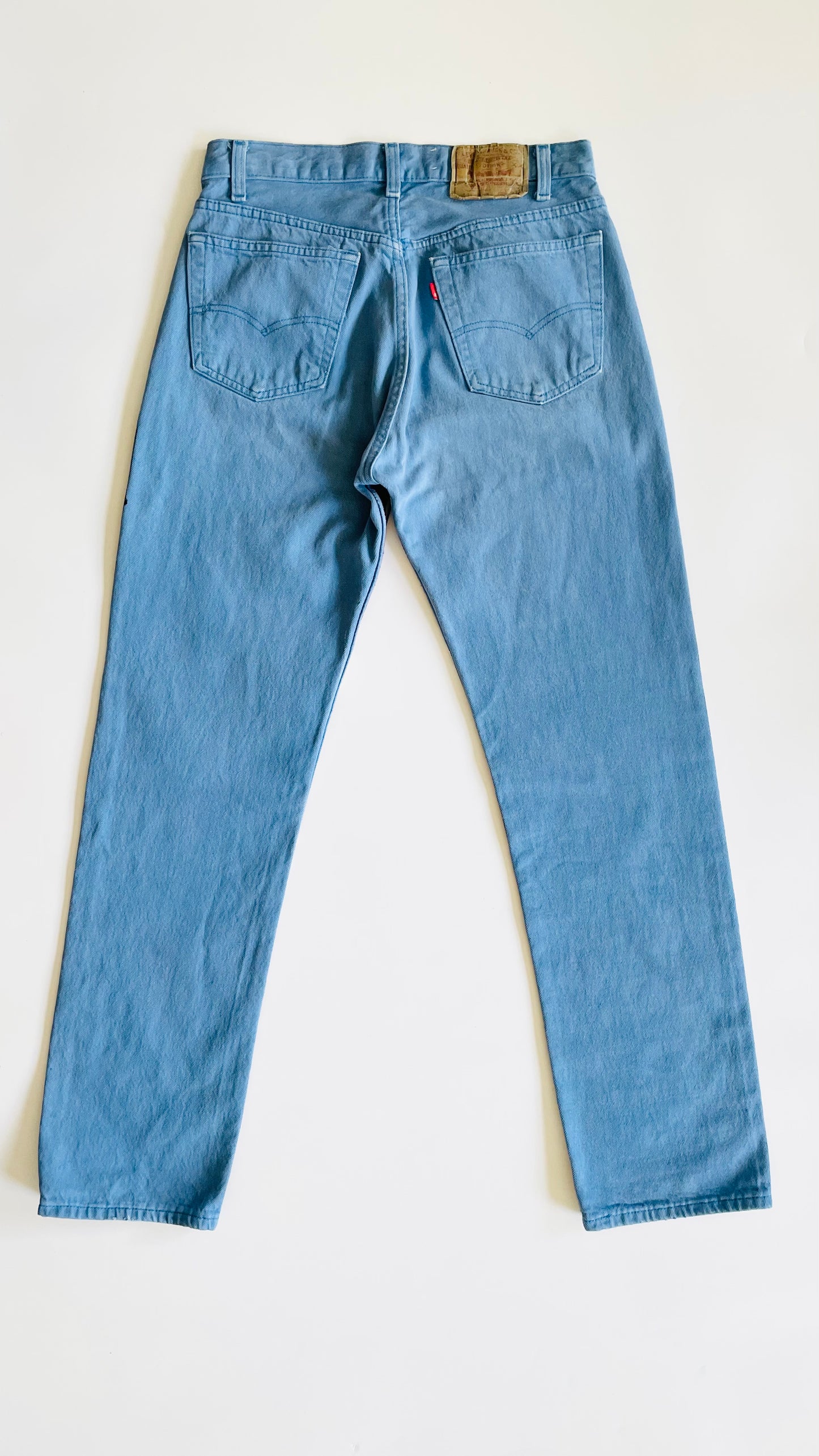 Repurposed Sky Blue Levi's 501s - Matisse 2 - Size 32 x 31