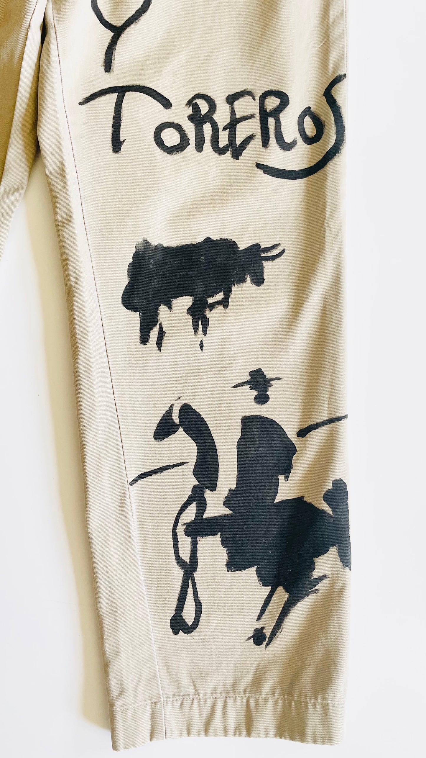 Repurposed trousers - Picasso 1 - Size 34 x 31