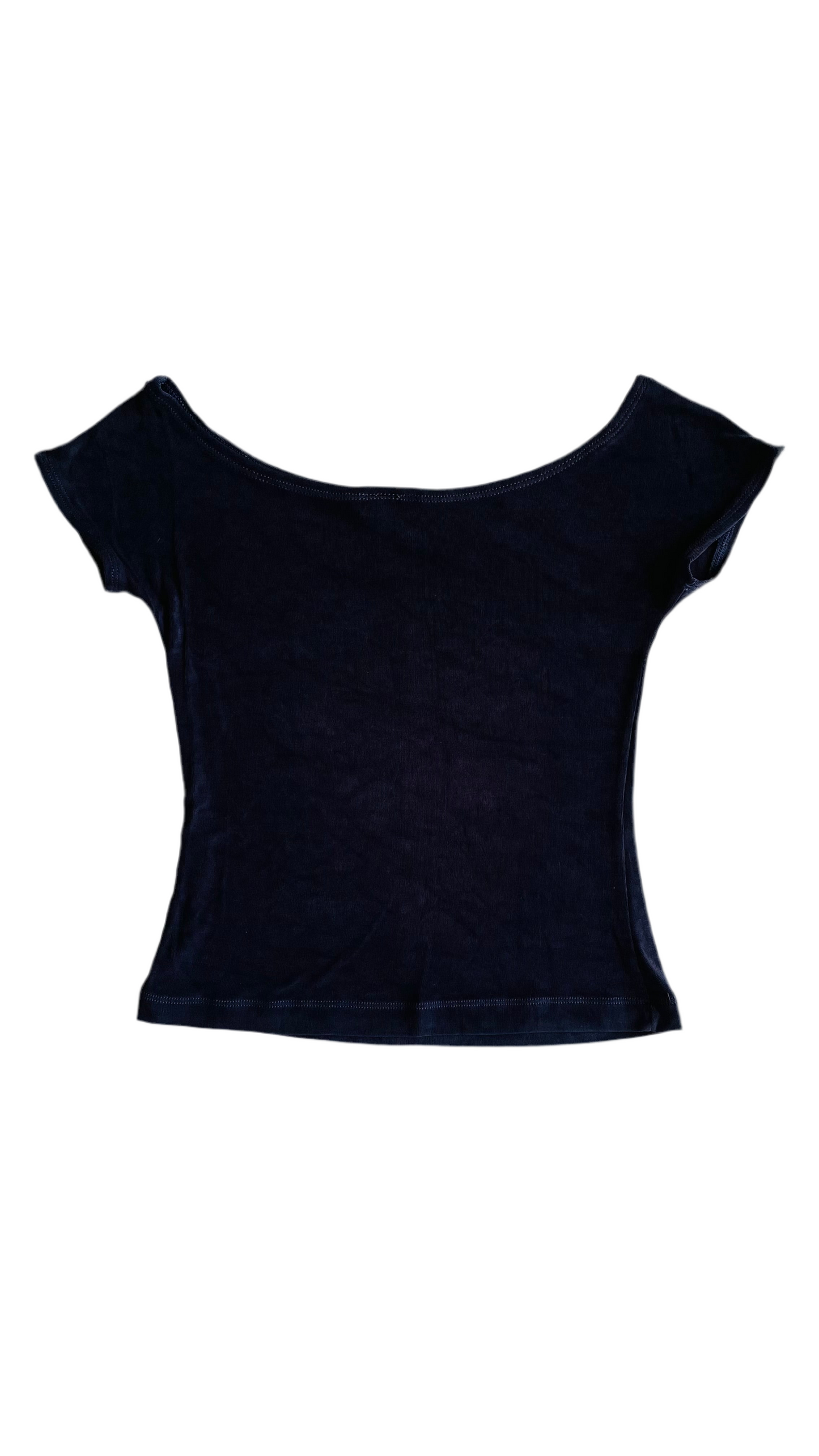 Vintage navy 90s BCBG Max Azria knit top - Size XS-M