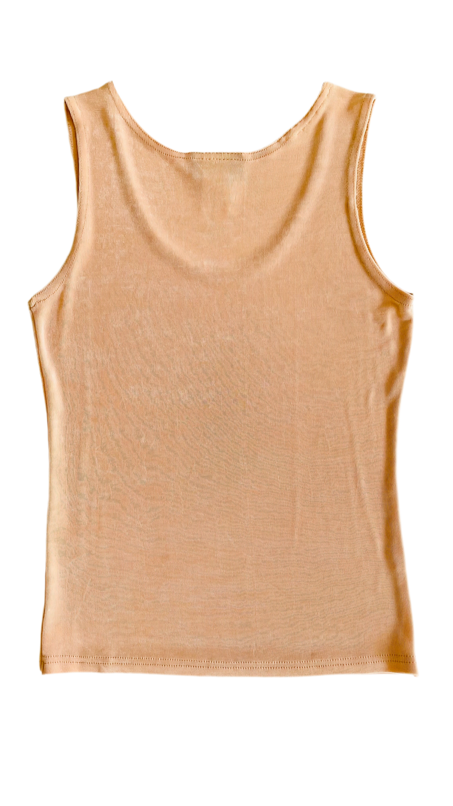 Vintage 90s peach tank top - Size M