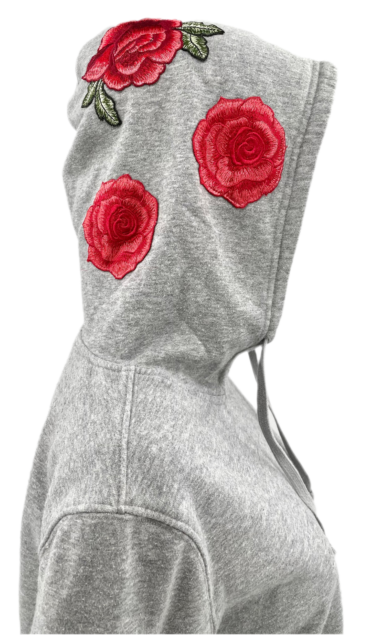 Pre-Loved grey hoodie sweatshirt - Size S