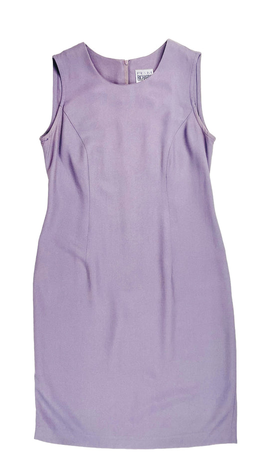 Vintage 90s purple shift mini tank dress - Size 6