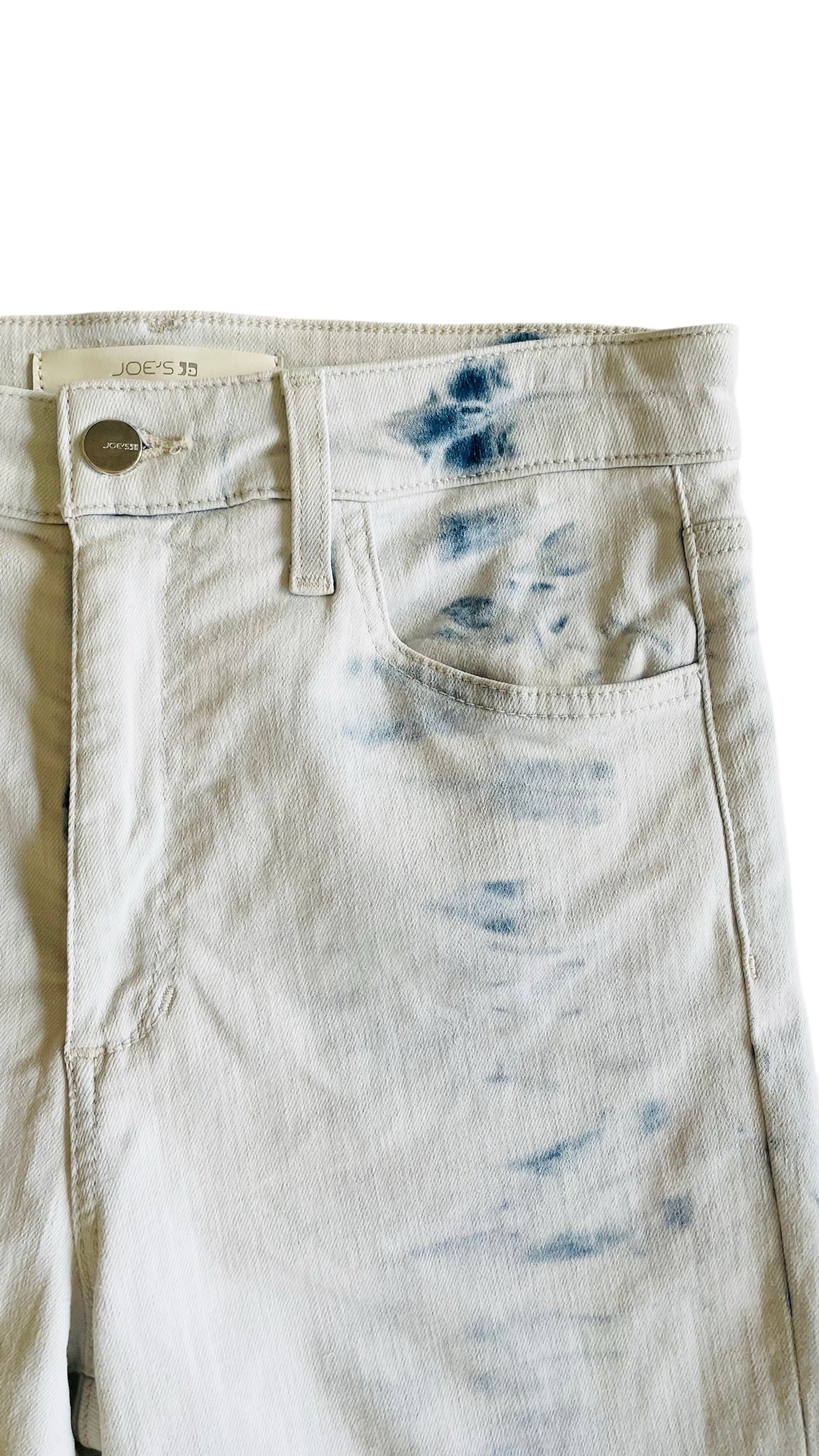 Pre-Loved JOE’S JEANS light blue tie dye skinny jeans - Size 27 x 28