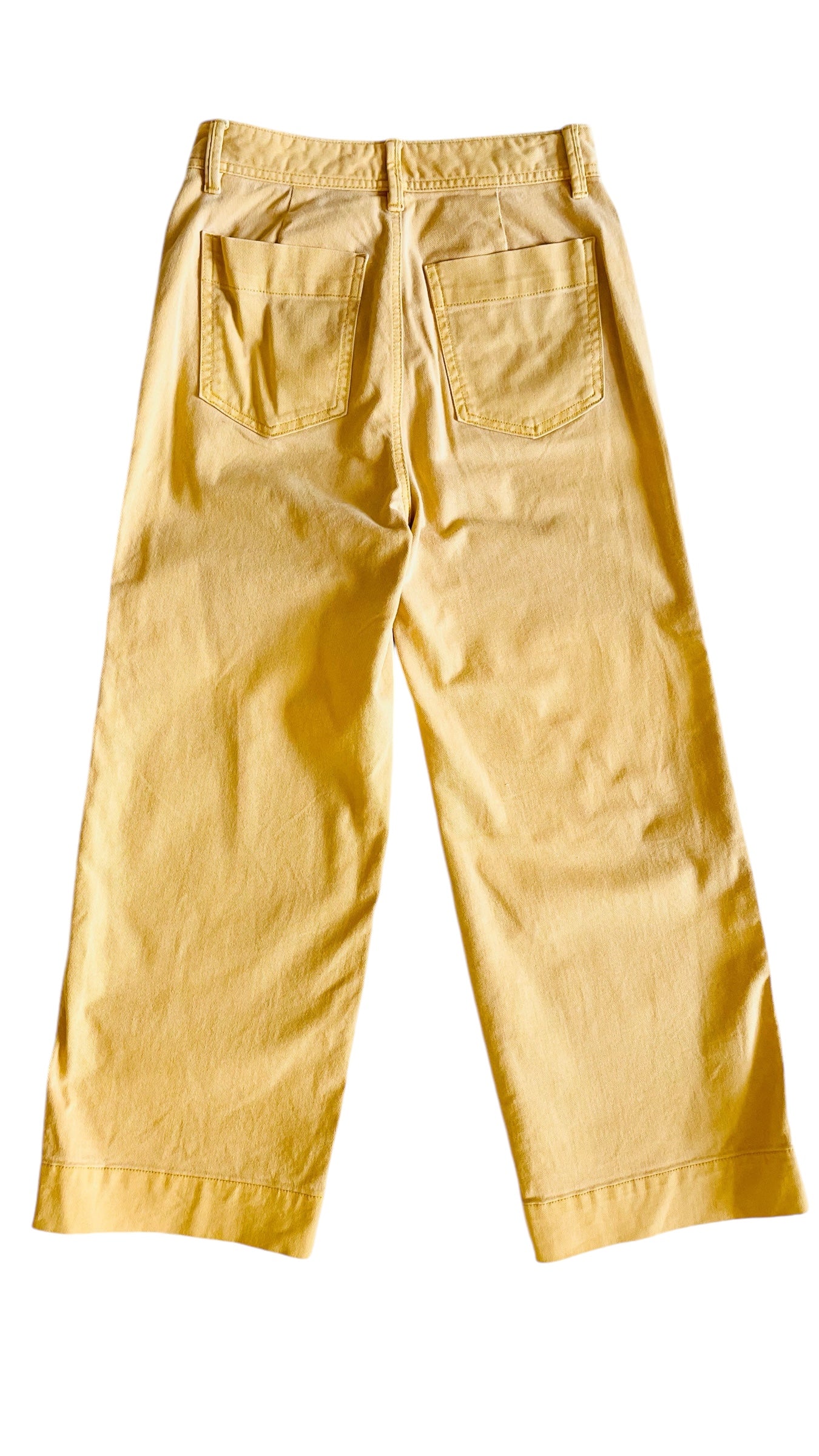 Pre-Loved GAP yellow jeans - Size 2