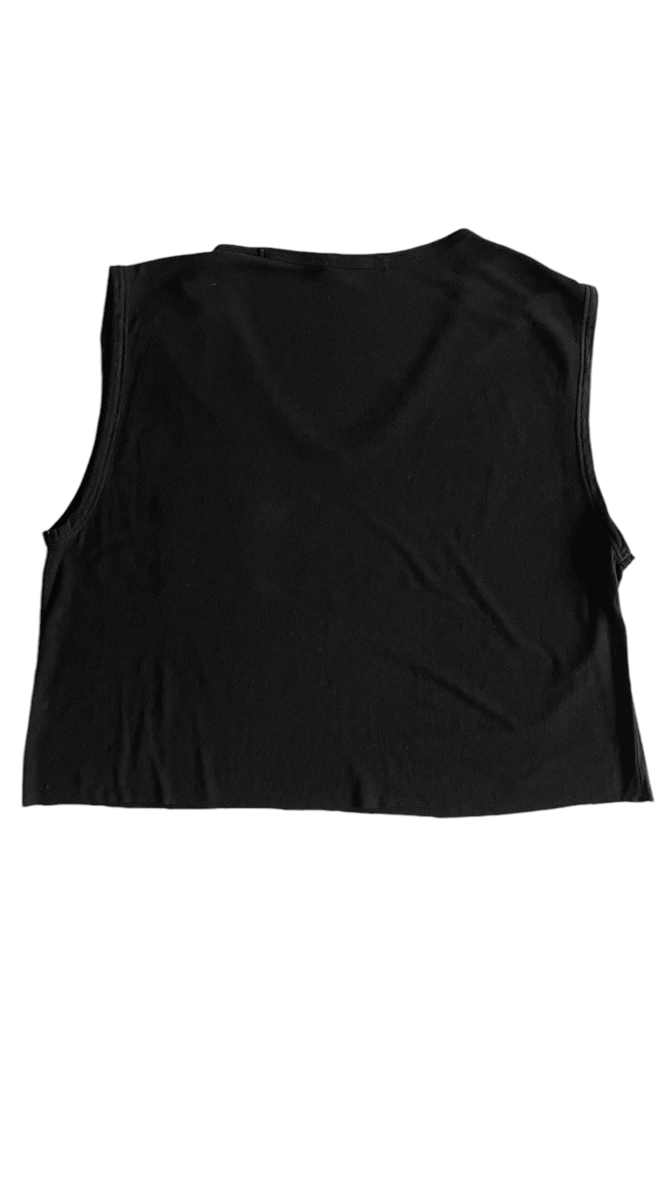 Pre-Loved T AEXANDER WANG black knit tank top - Size L