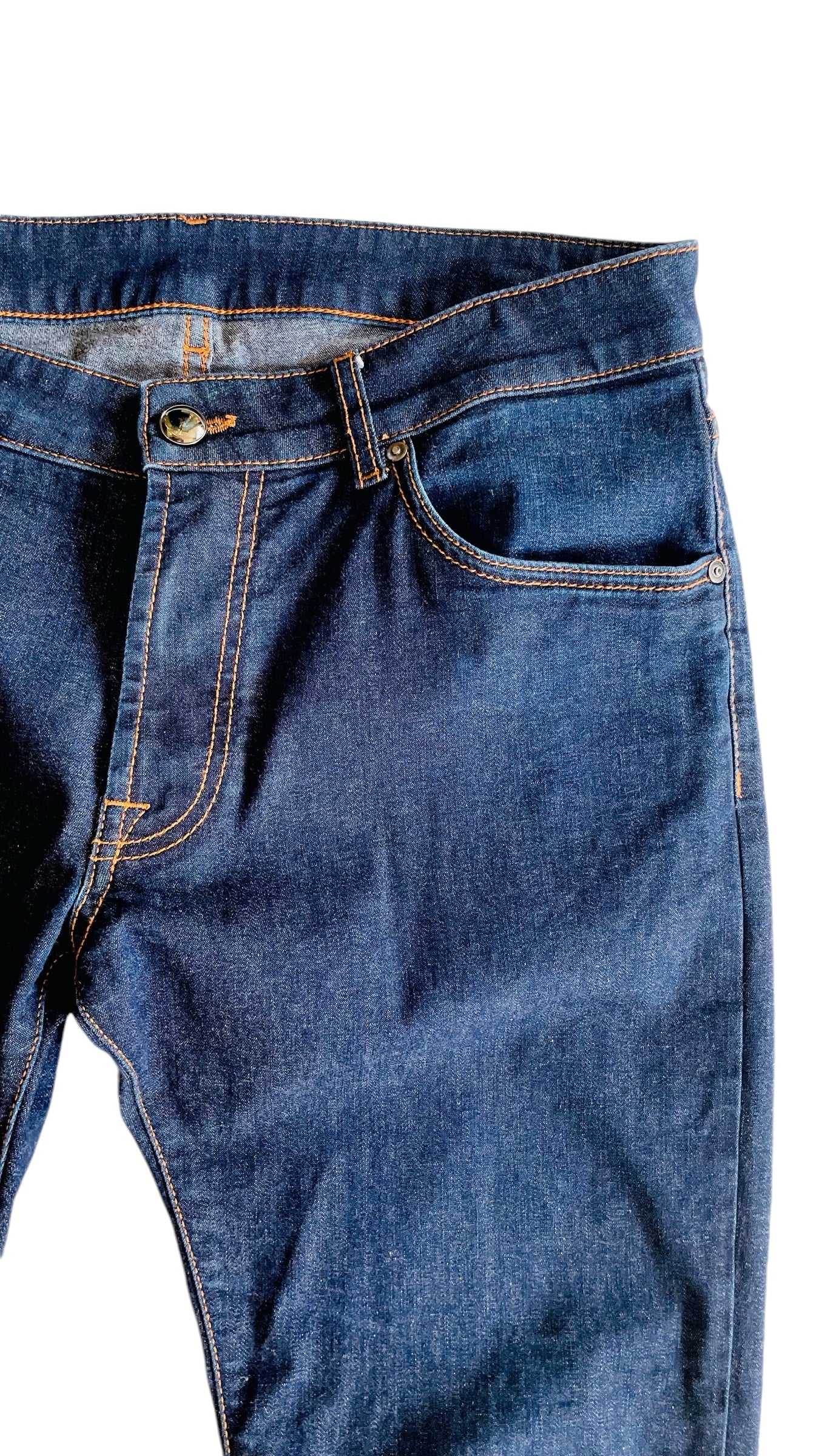 Pre-Loved PAL ZILERI dark blue jeans - Size 33 x 32