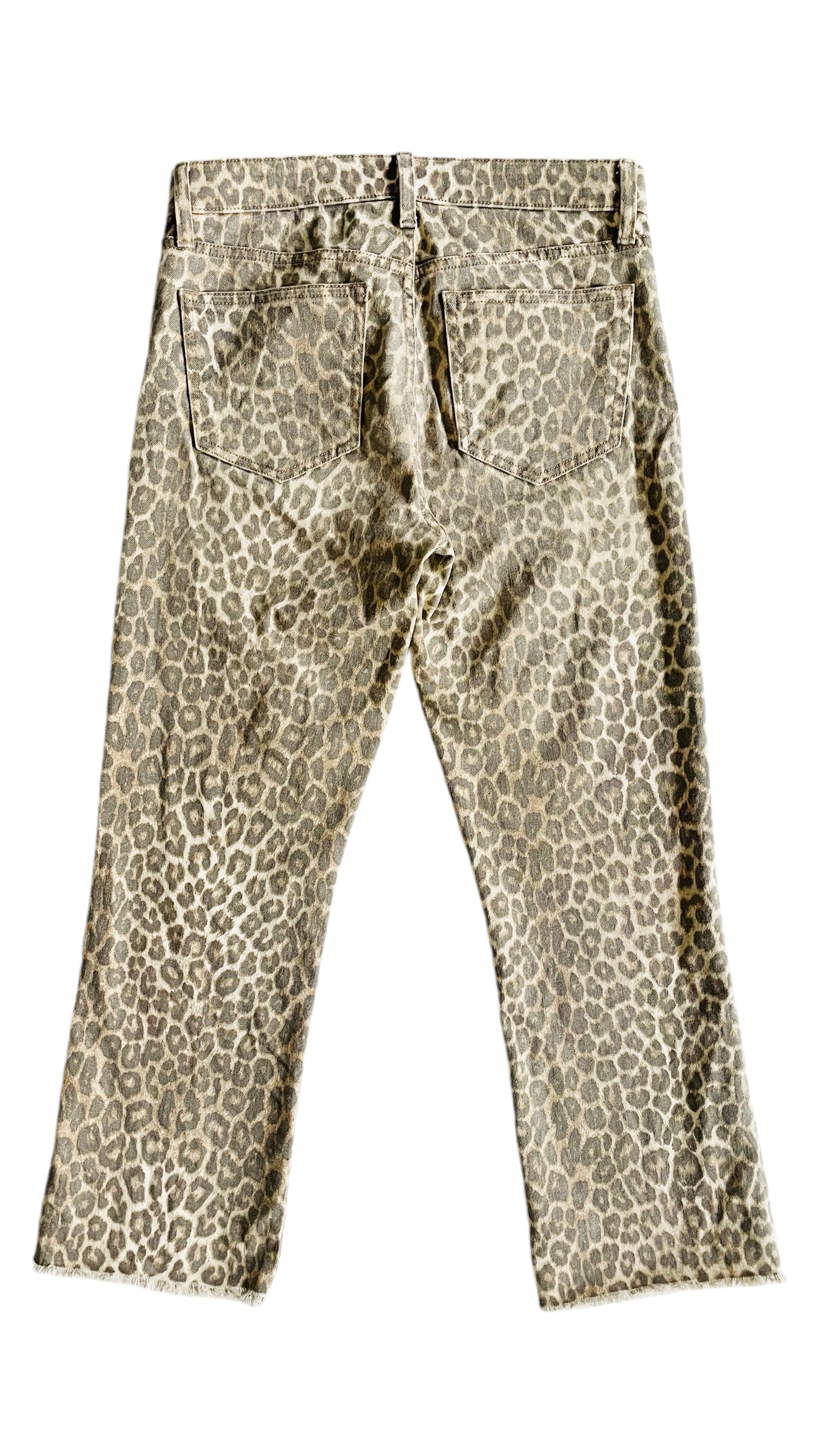 Pre-Loved JOE’S JEANS leopard print jeans - Size 27 x 26