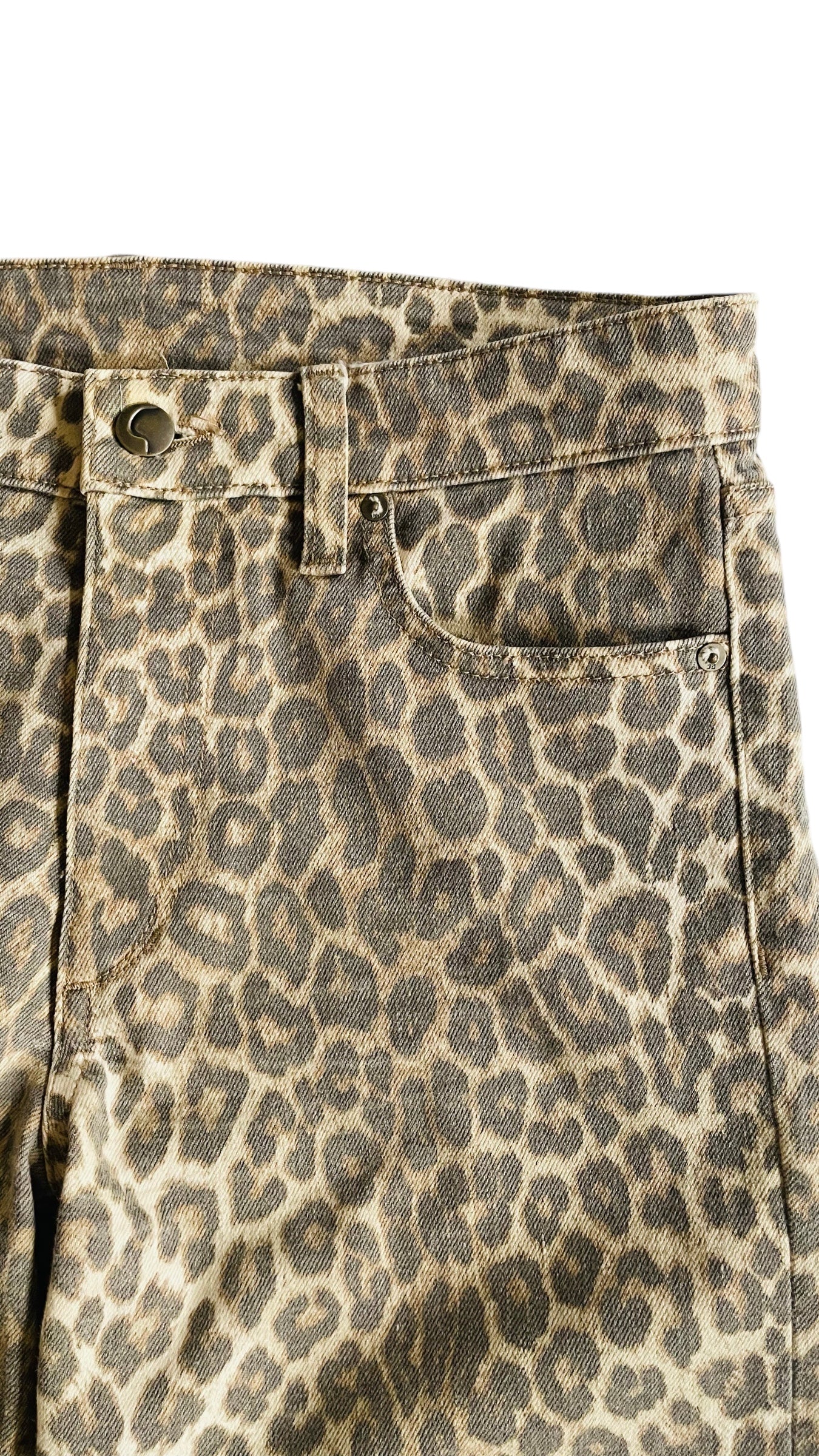 Pre-Loved JOE’S JEANS leopard print jeans - Size 27 x 26