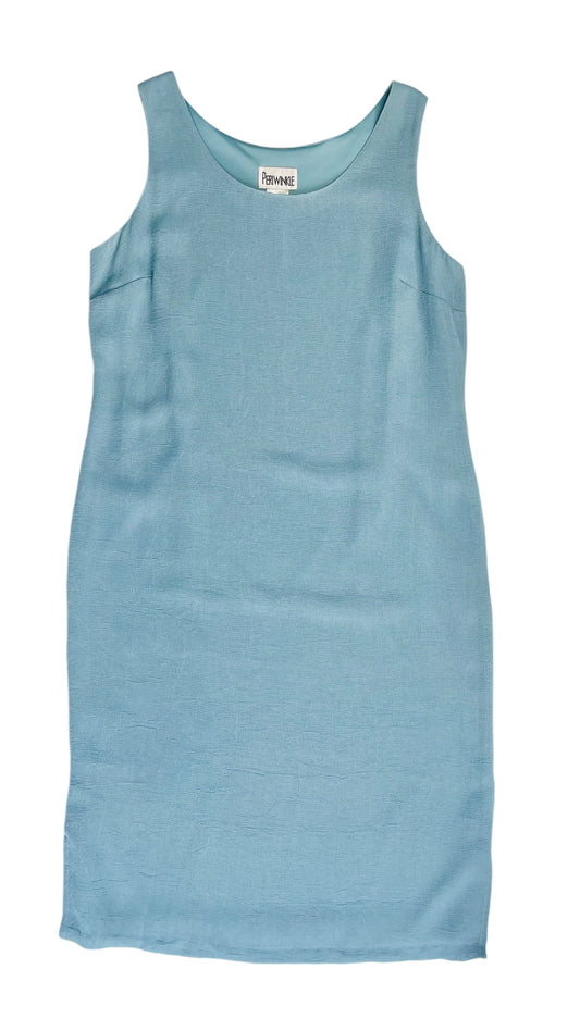 Vintage 90s light blue maxi tank dress - Size L
