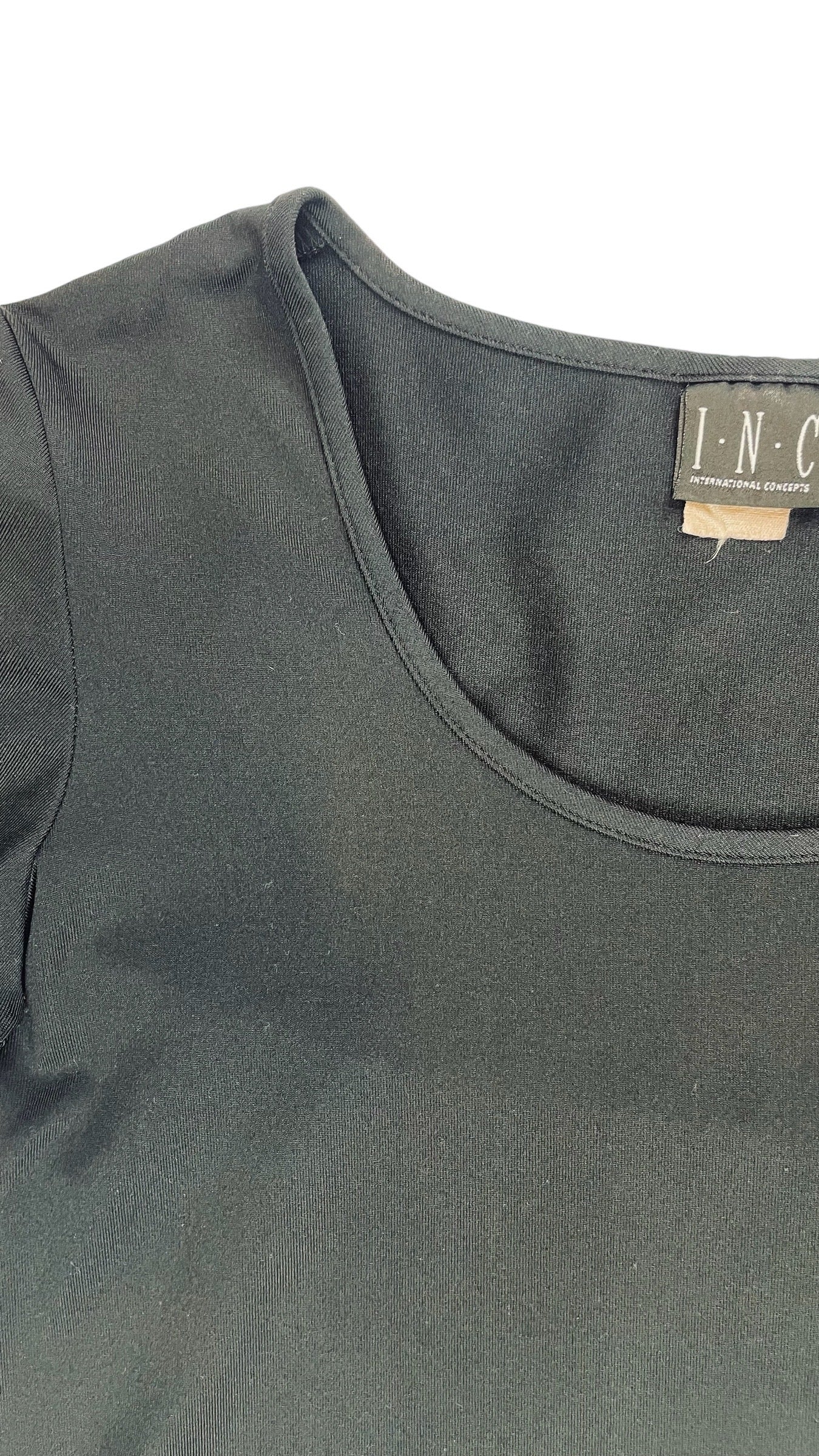 Vintage 90s black short sleeve ballet t shirt top - Size S