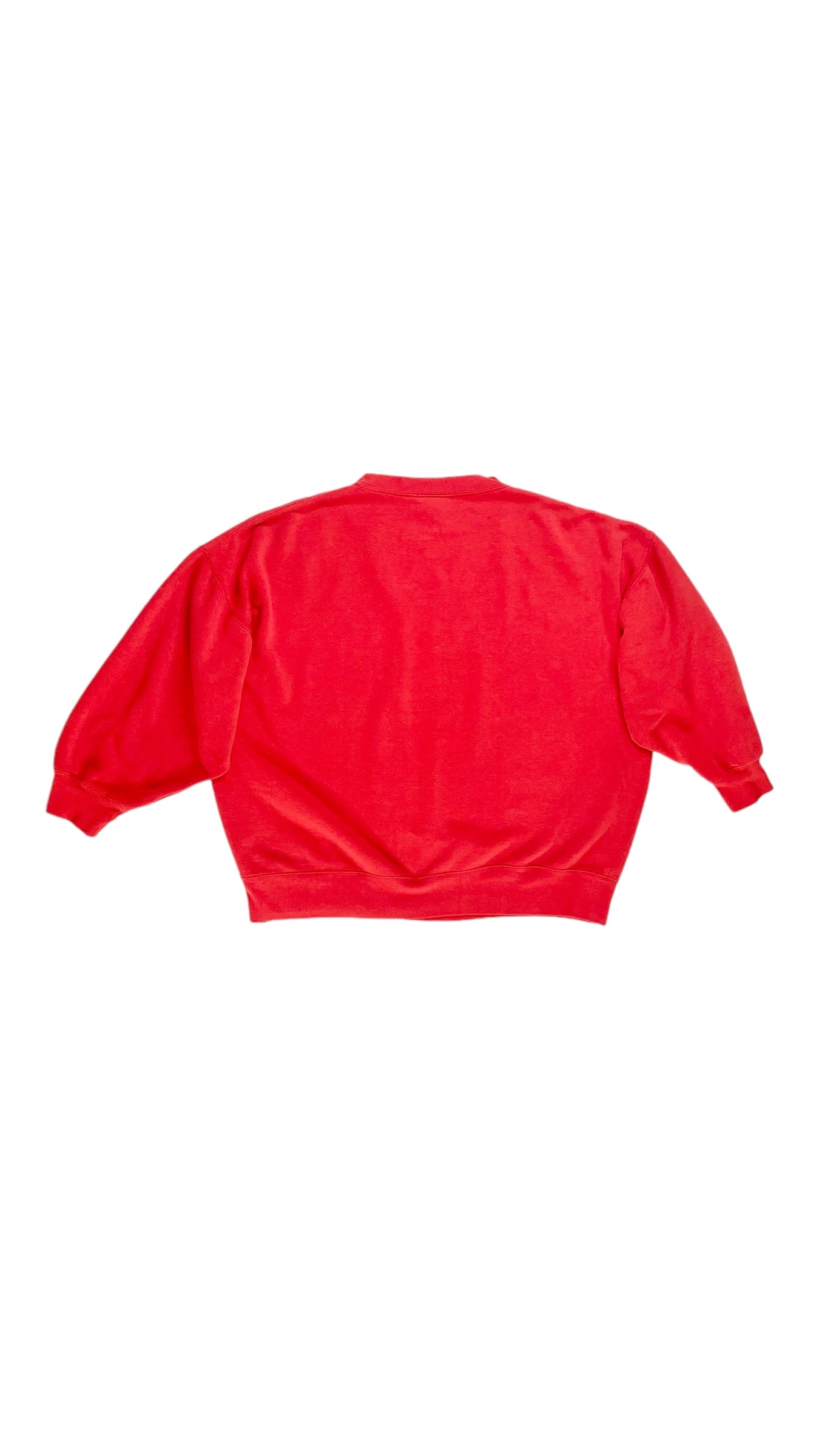 Vintage 90s boxy red silver metallic THE LIMITED holiday winter ski sweatshirt - Size M